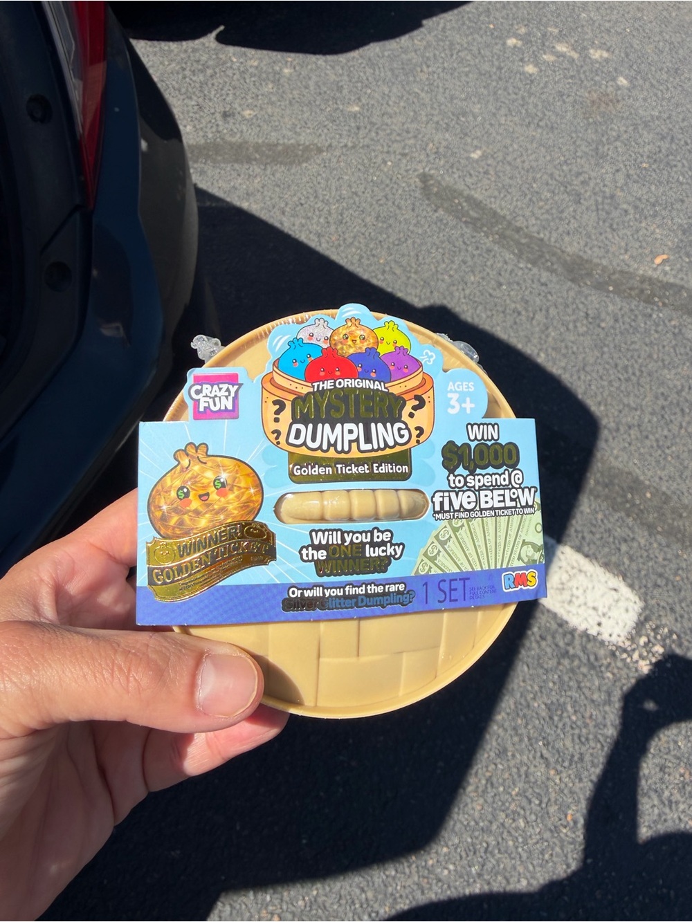 Mystery Golden Ticket Dumpling New Sealed